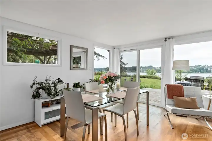 Main house dining area