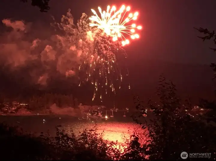 Watch the Freeland fireworks from your back yard!