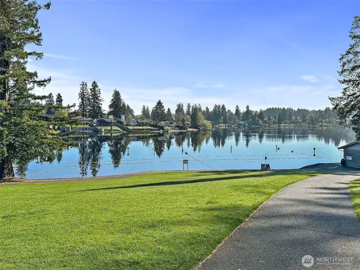 Close to parks, lakes, and everyday amenities.