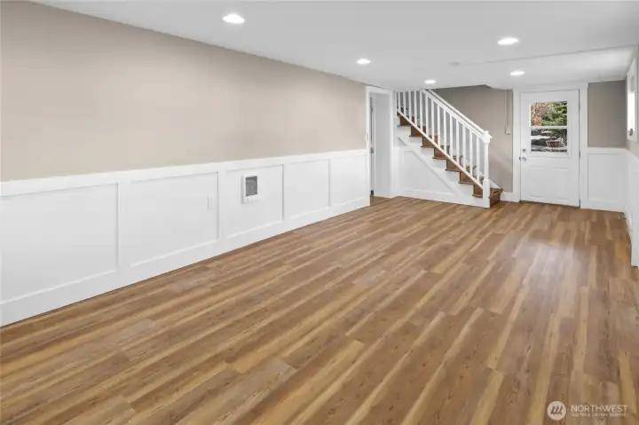 View of lower floor bedroom,