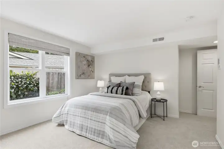 Bedroom 2 of 3. Lower level. Perfect for a guest room