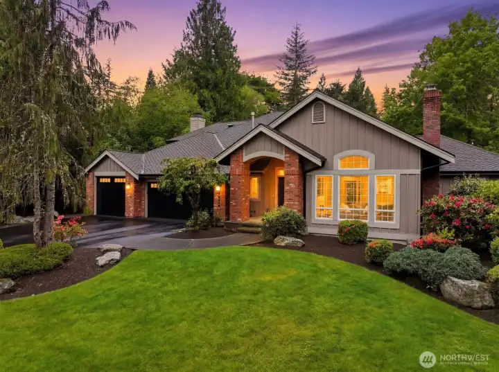 Tucked away at the end of a quiet, non-through street in the coveted Lake of the Woods community, this beautifully curated brick residence offers refined living on a rare 1.33-acre estate setting.