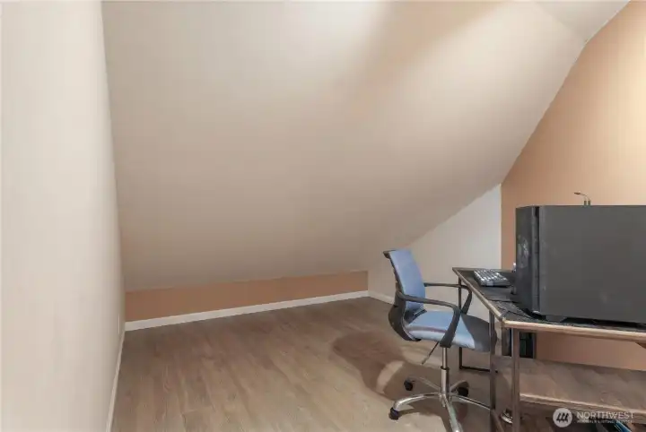 Bedroom 2 closet; great storage or extra play/work area.