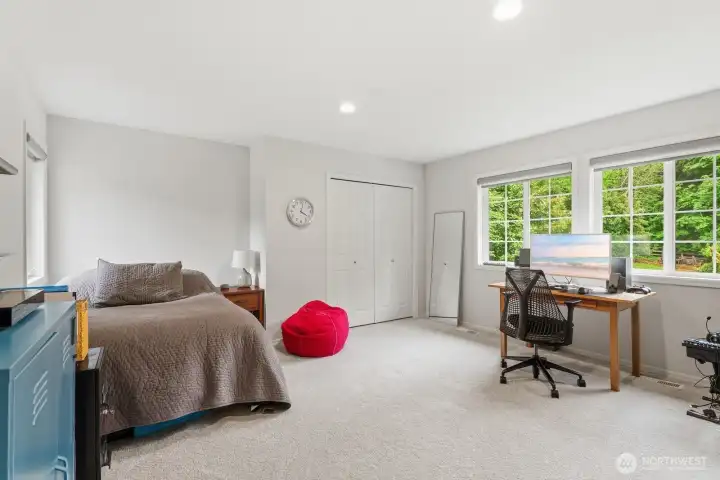 Bedroom 4 or bonus room with a closet.