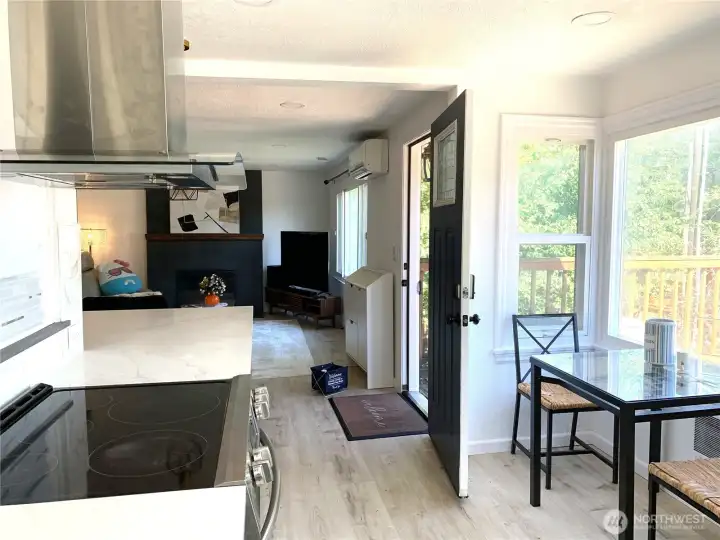 Open floor plan