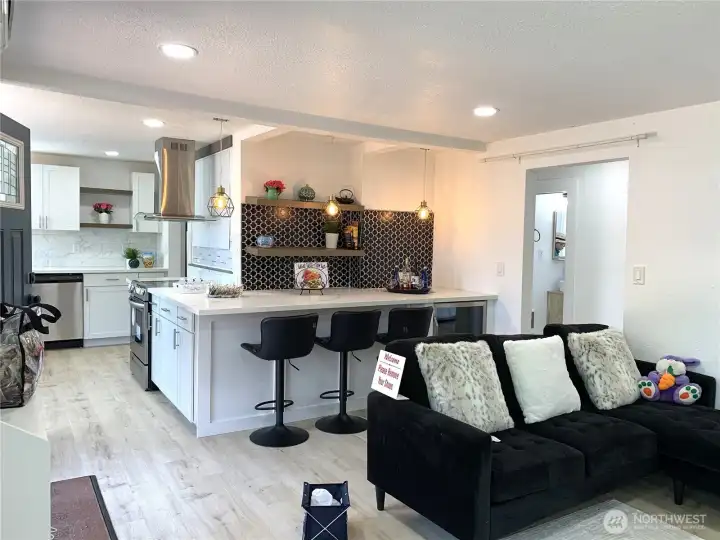 Wet bar or dinning area!