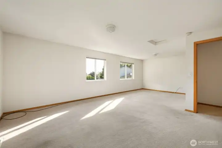 Guest bedroom #3 is large enough to be a bonus room for games or entertainment!