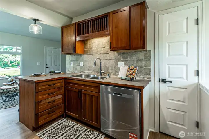 Kitchen with Pantry