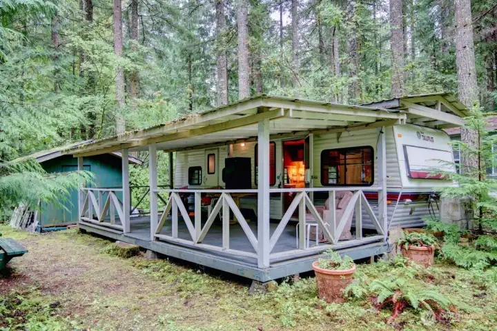 Covered deck is especially nice Covered deck is especially nice