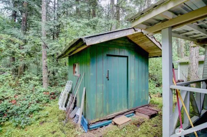 Outbuilding for storage Outbuilding for storage