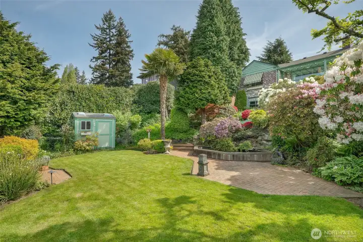 Shed for garden supplies