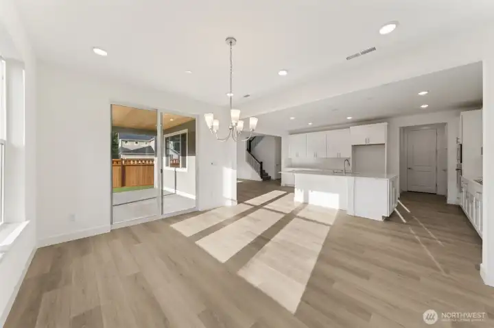 Actual Home - Sunroom off kitchen