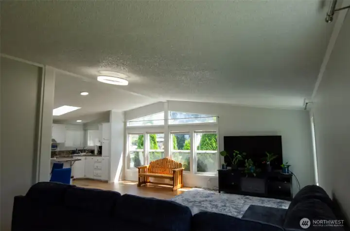 Living room from front door