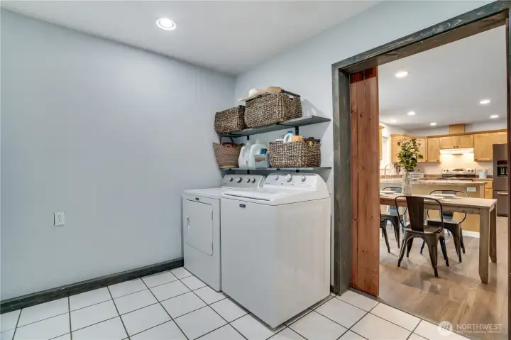 Convenient Utility Room Just Off the Dining Are Convenient Utility Room Just Off the Dining Are