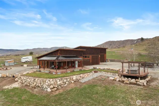 Enjoy the views from your hot tub.