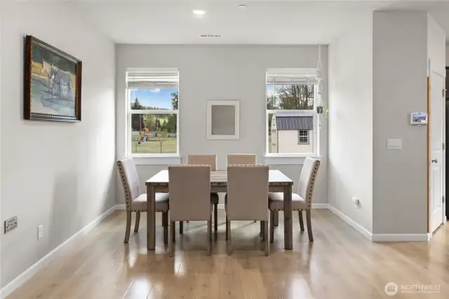 Dining area.