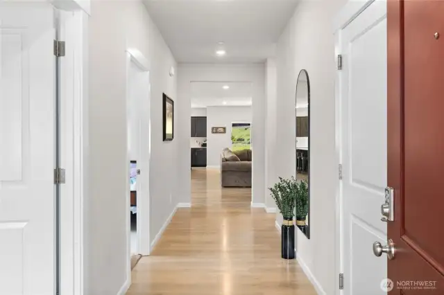 Entry and hallway.