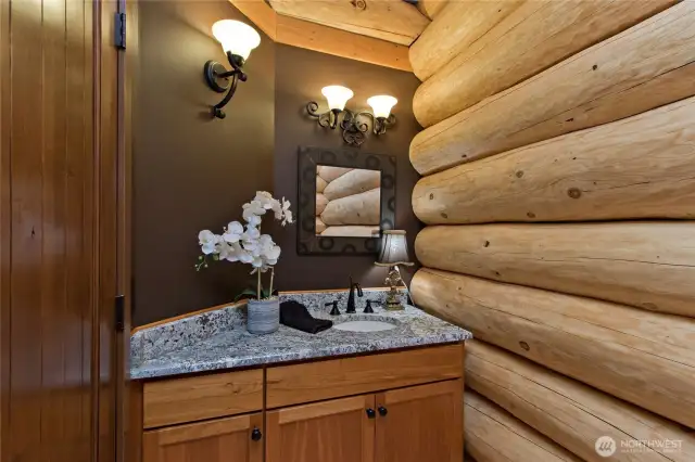 1/2 bathroom on main floor