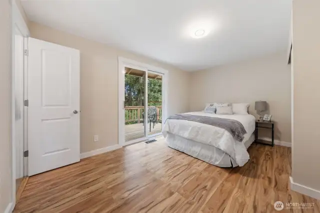 Upstairs primary bedroom.