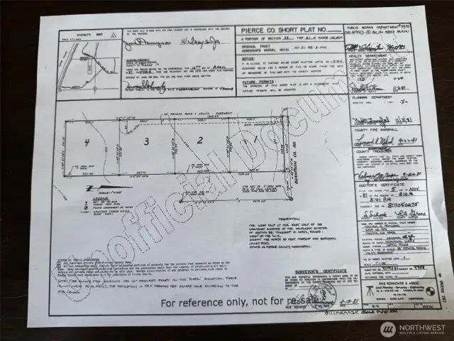 Property Plot Map #4 Parcel