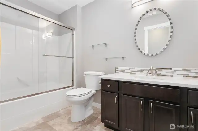 Second floor full bath