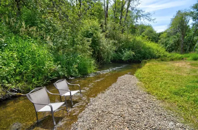 Perfect swimming hole to cool off in the summer sun