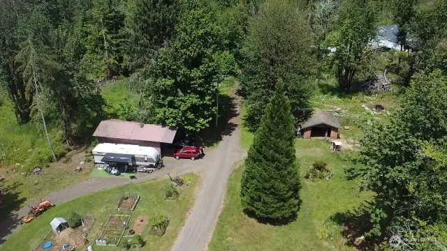 RV space and diesel shed both have power