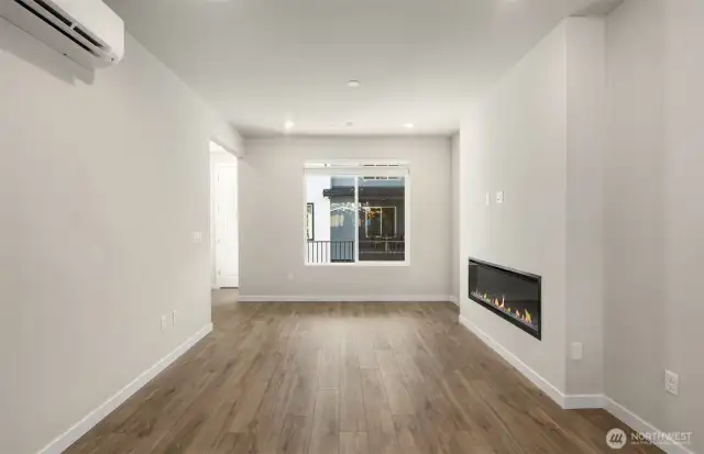 Picture is of a similar home in the community.