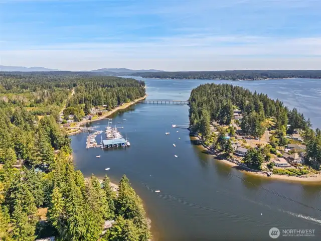 Treasure Island... The perfect spot on the Puget Sound, right across from Fair Harbor Marina.