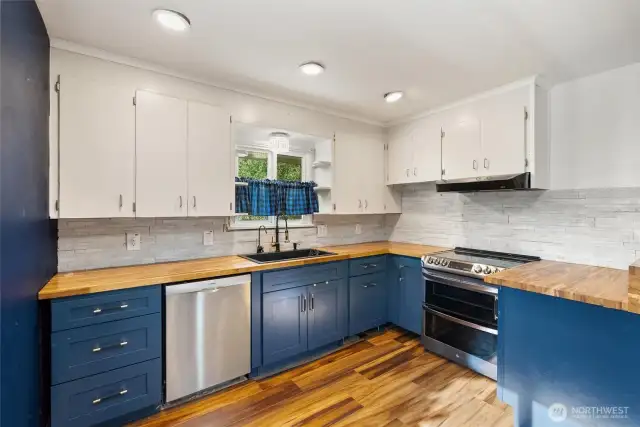 bright kitchen