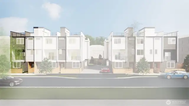 Highlighted unit, marketing rendering