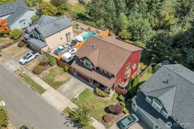 Check out the back of home.....