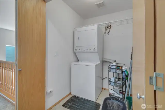 Laundry room on upper floor