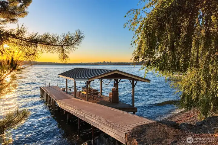 Your own covered boat moorage, a rare find!