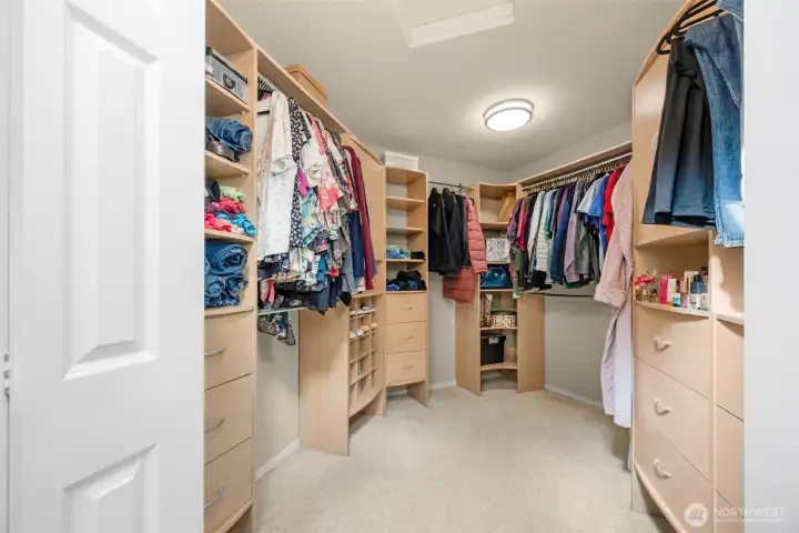 Large walk-in closet