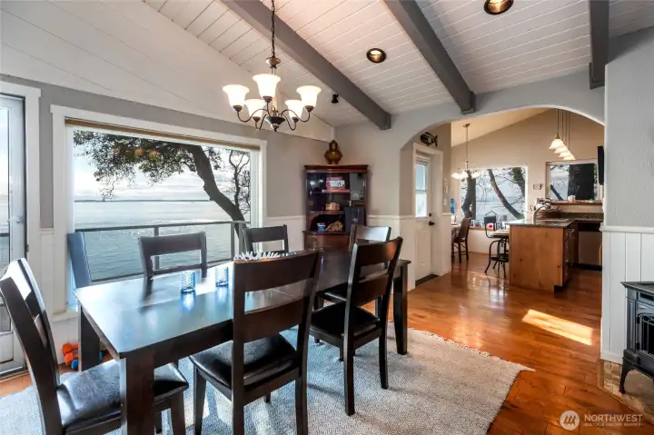 Great dining room to enjoy great food, great company, and great views!