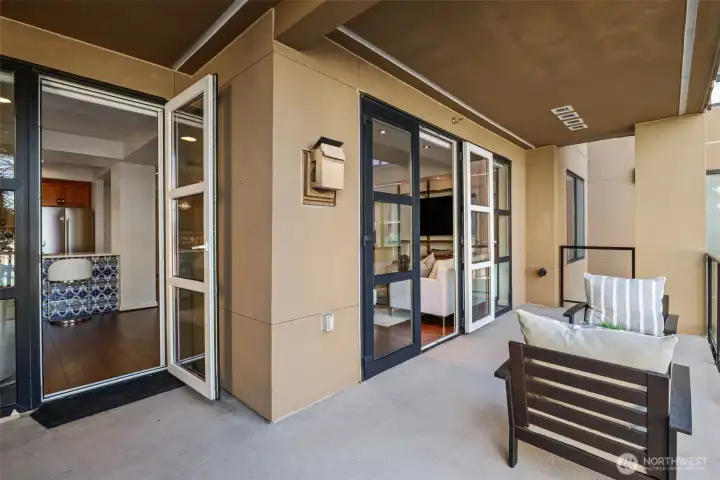 Step outside with ease—patio accessible from several rooms for ultimate convenience.
