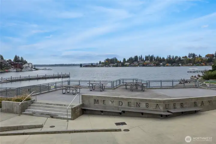 Popular Meydenbauer Park is great to enjoy summer days!