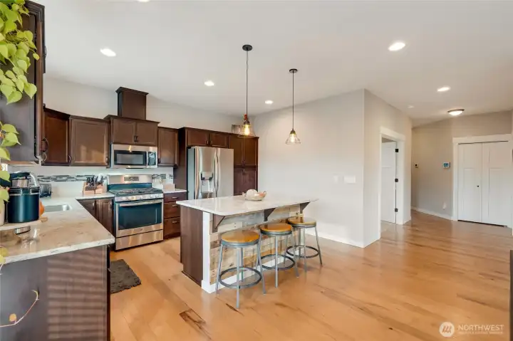 Inviting atmosphere.