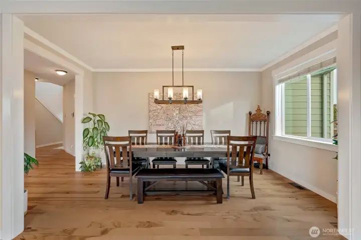 Heat pump for year round comfort.