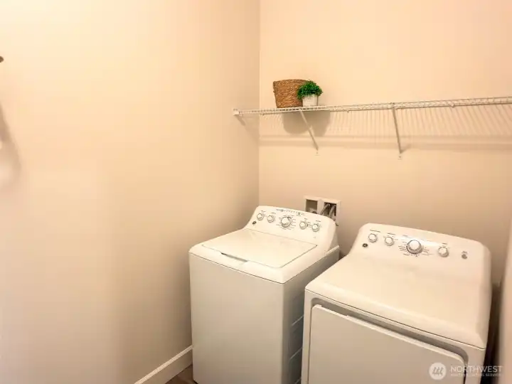 Laundry room.
