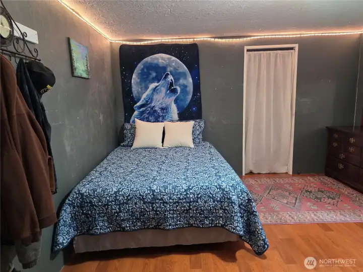 bedroom 3 with walk in closet