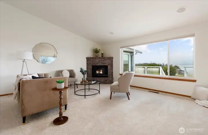 Huge picture windows maximize the view from every angle!