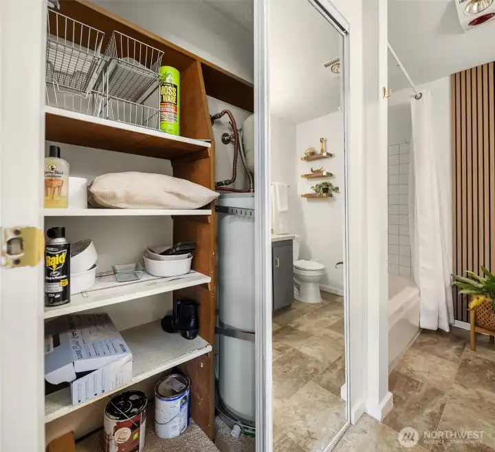Extra Bathroom storage