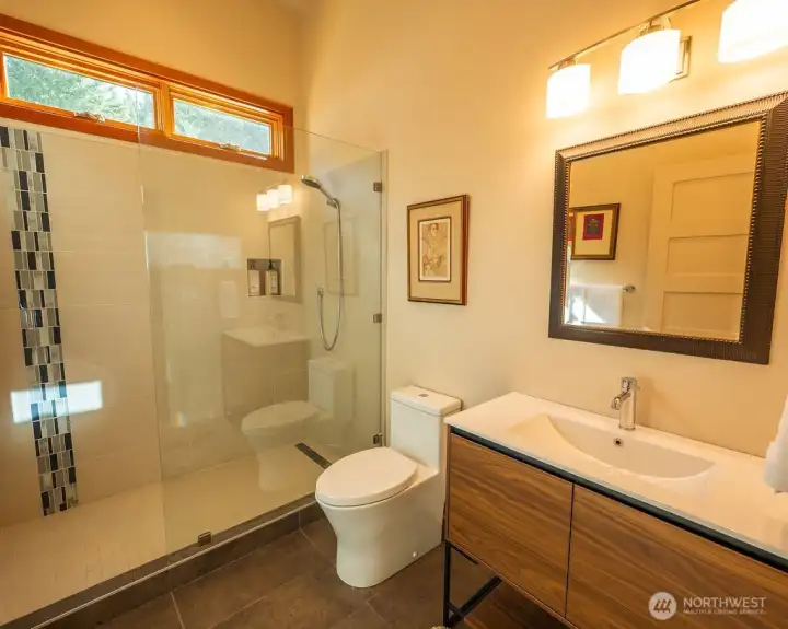 Second bedroom 3/4 bathroom.