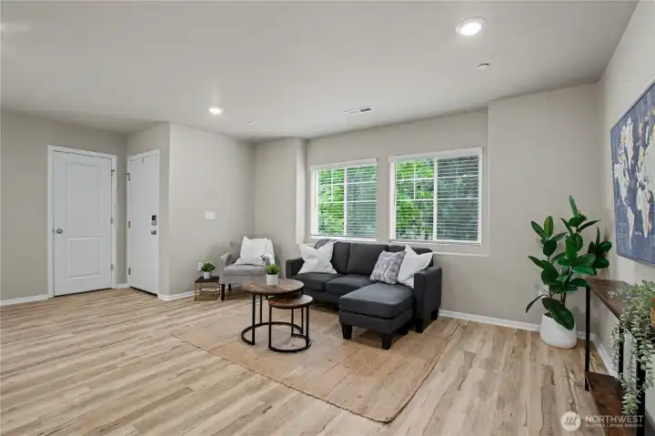 Living Room overlooking the front yard