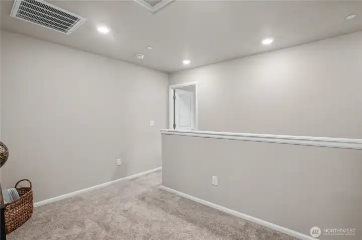 split floor plan, Primary Suite to the right