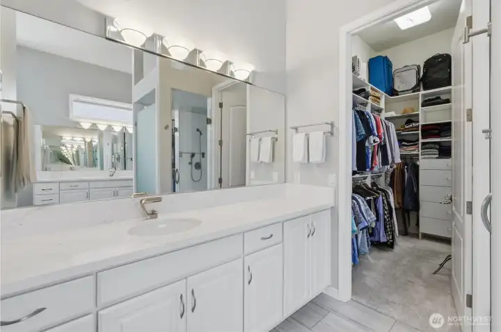 Bathroom was just remodeled in the past six months.