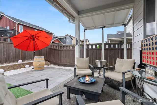 Extended Covered Patio