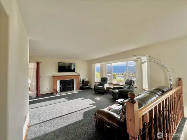 Upstairs living room